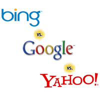 Bing đã vượt mặt Yahoo ngay trong tuần đầu tiên 