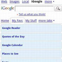 Google nâng cấp iGoogle cho “dế” iPhone và Android