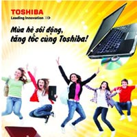 Mùa hè sôi động, tăng tốc cùng Toshiba.