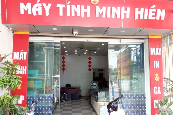 Trải nghiệm dịch vụ tại cửa hàng máy tính Minh Hiền